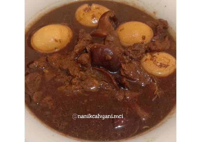 Daging Sapi bumbu ala Chukiok (kaki babi)