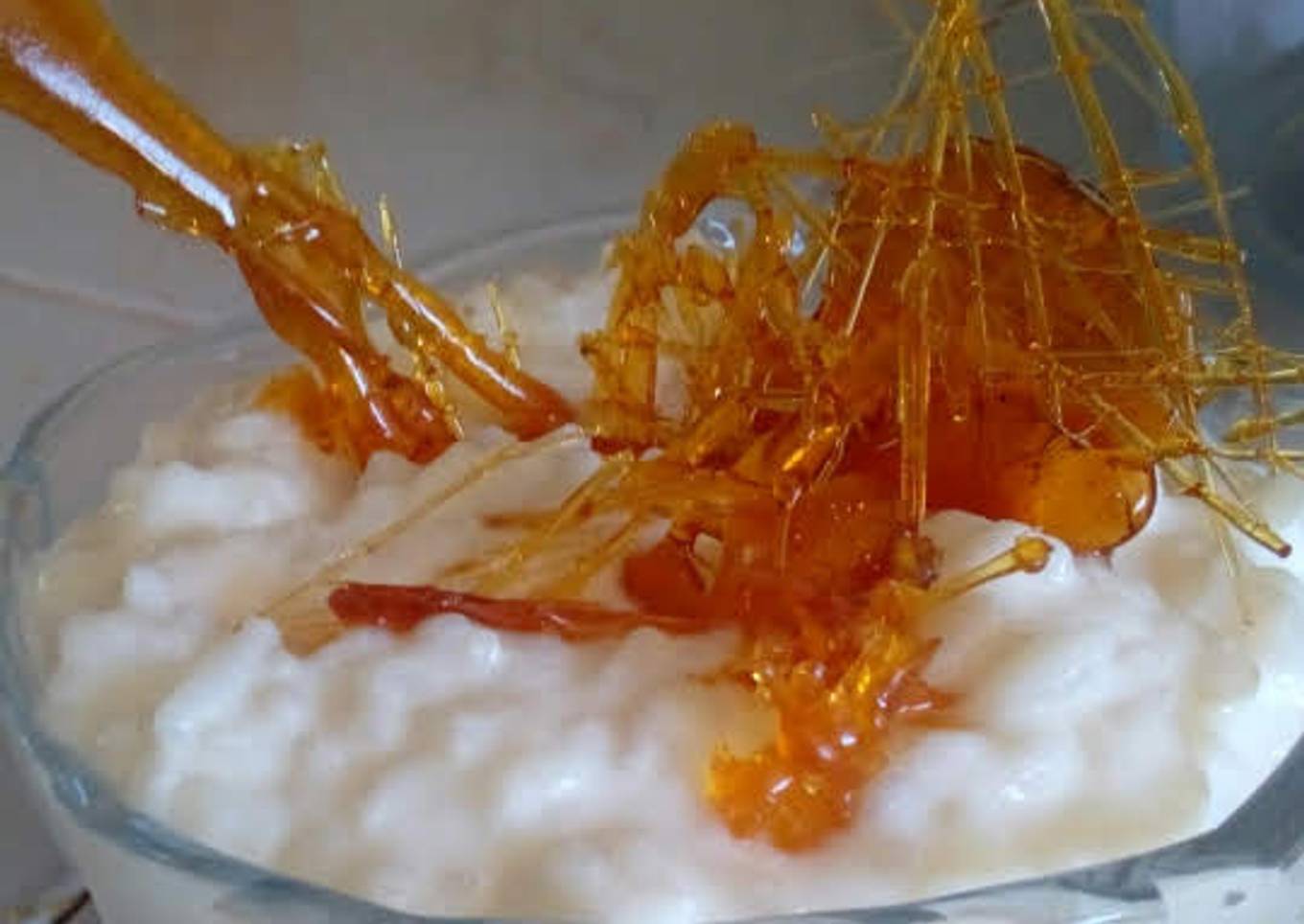 Arroz con leche cremoso