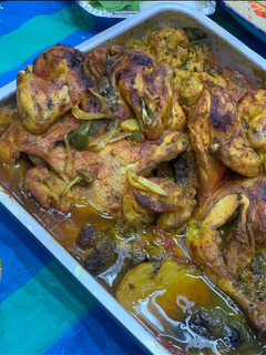 صورة لوصفة دجاج مشووي بالفرن 😋