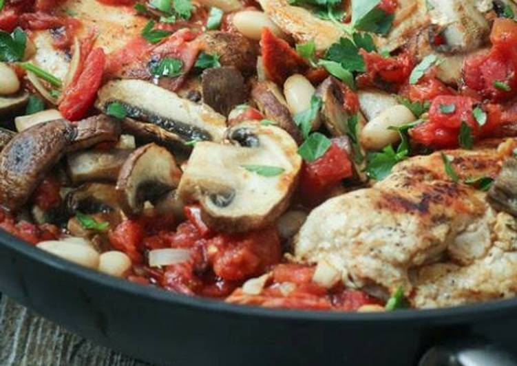 How to Make Speedy Tuscan Chicken Skillet