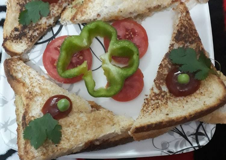 Recipe of Perfect Bacho ke manpasand sandwich