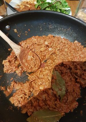 A picture of Easy indan beef stew.