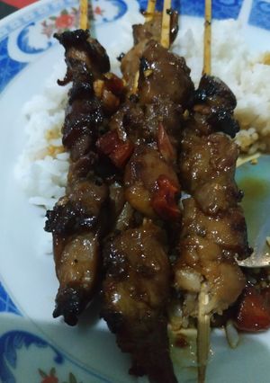 Foto resep SATE AYAM 🐔