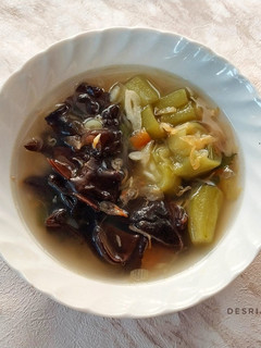 Foto resep Sup Oyong Jamur Kuping