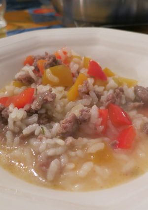 德國香菇雞: 義式燉飯(Risotto) 的食譜成品照片