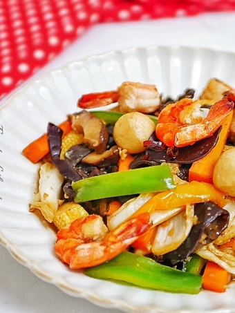 Cara Mudah Membikin Resep Capcai / Capcay Jamur Udang Bakso Ikan yang  Bikin Ketagihan Anti Ribet, Menggugah Selera