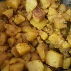 A picture of Jeera potato.
