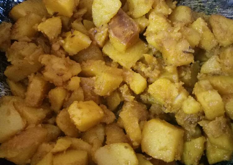 How to Autumn Tasty Jeera potato