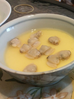 A picture of Clam Steamed Egg 蛤蜊蒸蛋.