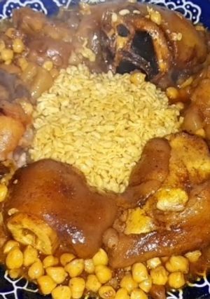 صورة لوصفة كرعين البقر بالعسل والزرع