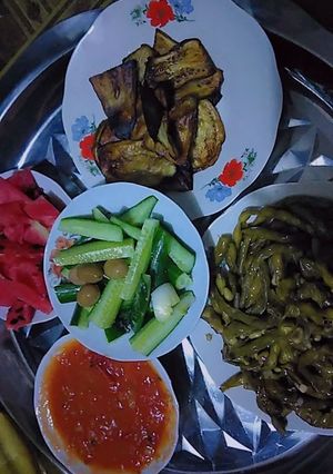صورة لوصفة لوبيه مع النواشف😋