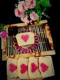 হিডেন হার্ট কেক (hidden heart cake recipe in Bengali)