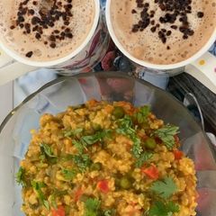 A picture of Healthy Masala Oats { UPMA }.