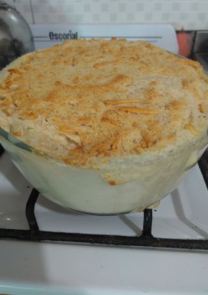 Una foto de Coliflor gratinado