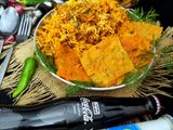 شوید پلو با مرغ و عدس solmaz