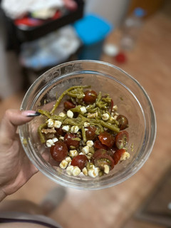 Una foto de Ensalada de espárragos en conserva