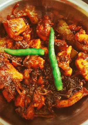 চিকেন ক্যাপসিকাম ফ্রাই রেসিপির প্রধান ছবি