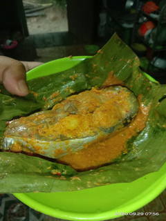 Foto resep Pepes ikan patin
