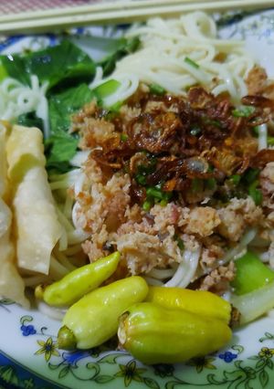 Foto resep Cwiemie / Mie Ayam Cincang
