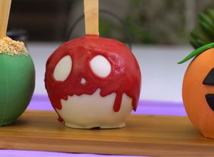 Foto de Maçã do Amor de Chocolate de Halloween
