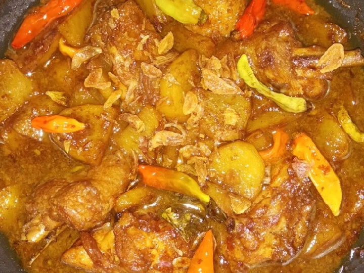 Langkah Gampang Membikin Resep Lapis Ayam Kentang yang  Bikin Ketagihan Anti Ribet, Mantap