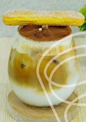 Foto resep Iced Tiramisu Latte