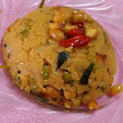 A picture of Tomato Upma.