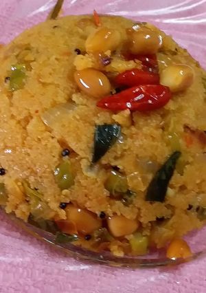 A picture of Tomato Upma.
