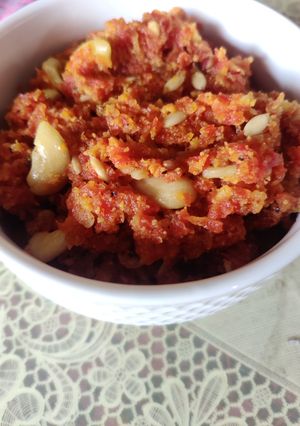 A picture of Gajar halwa.