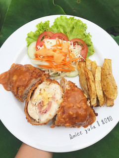 Foto resep Chicken cordon bleu
