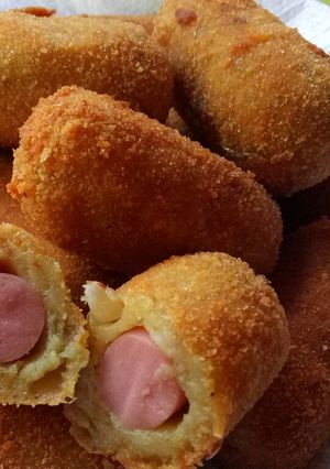 Foto resep Kentang sosis goreng