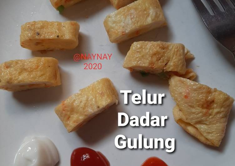 Langkah Mudah untuk Menyiapkan Gyeran Mary (Telur Dadar Digulung Ala Korea) yang Enak Banget