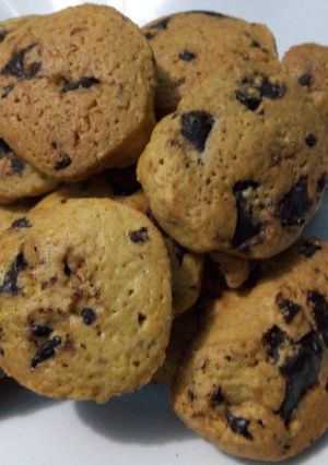 A picture of Chocolate chip cookies.