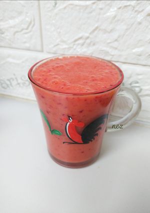Foto resep Smoothies Mangga, Bit, Yogurt