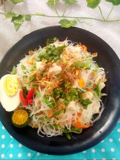 Foto resep Bihun Ayam Sayur
