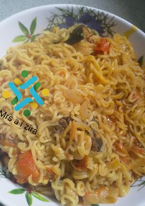 A picture of Indomie.