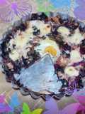 Tarta de hojas de remolacha