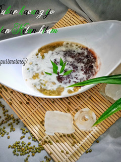 Foto resep Es Bubur Kacang ijo dan Ketan hitam