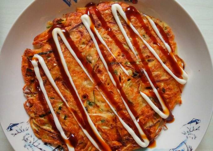 Korean Vegetable Pancake (Yachaejeon)