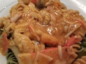 A picture of canned salmon