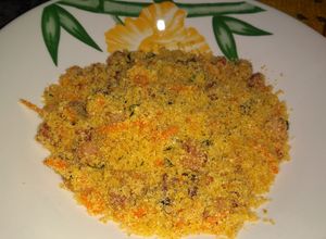 Foto de Farofa de bacon com cenoura