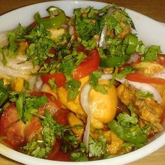 A picture of Karahi tikka.