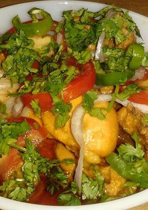 A picture of Karahi tikka.