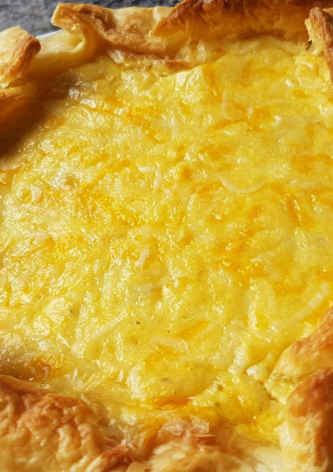 Una foto de Quiche de verduras