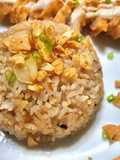 GARLIC FRIED RICE ｜ข้าวผัดกระเทียม