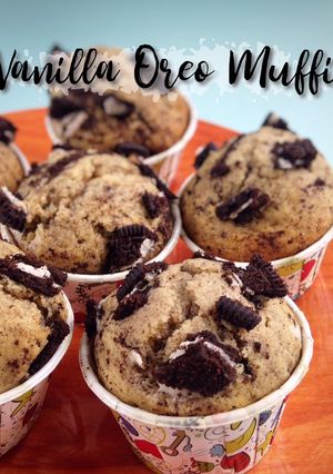 Foto resep Vanilla Oreo Muffin