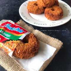 A picture of Donat Indomie (tanpa kukus).