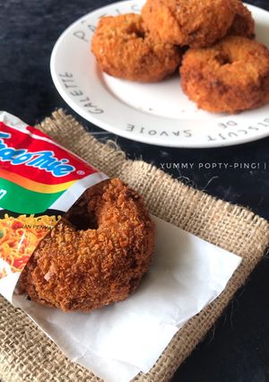 Foto resep Donat Indomie (tanpa kukus)
