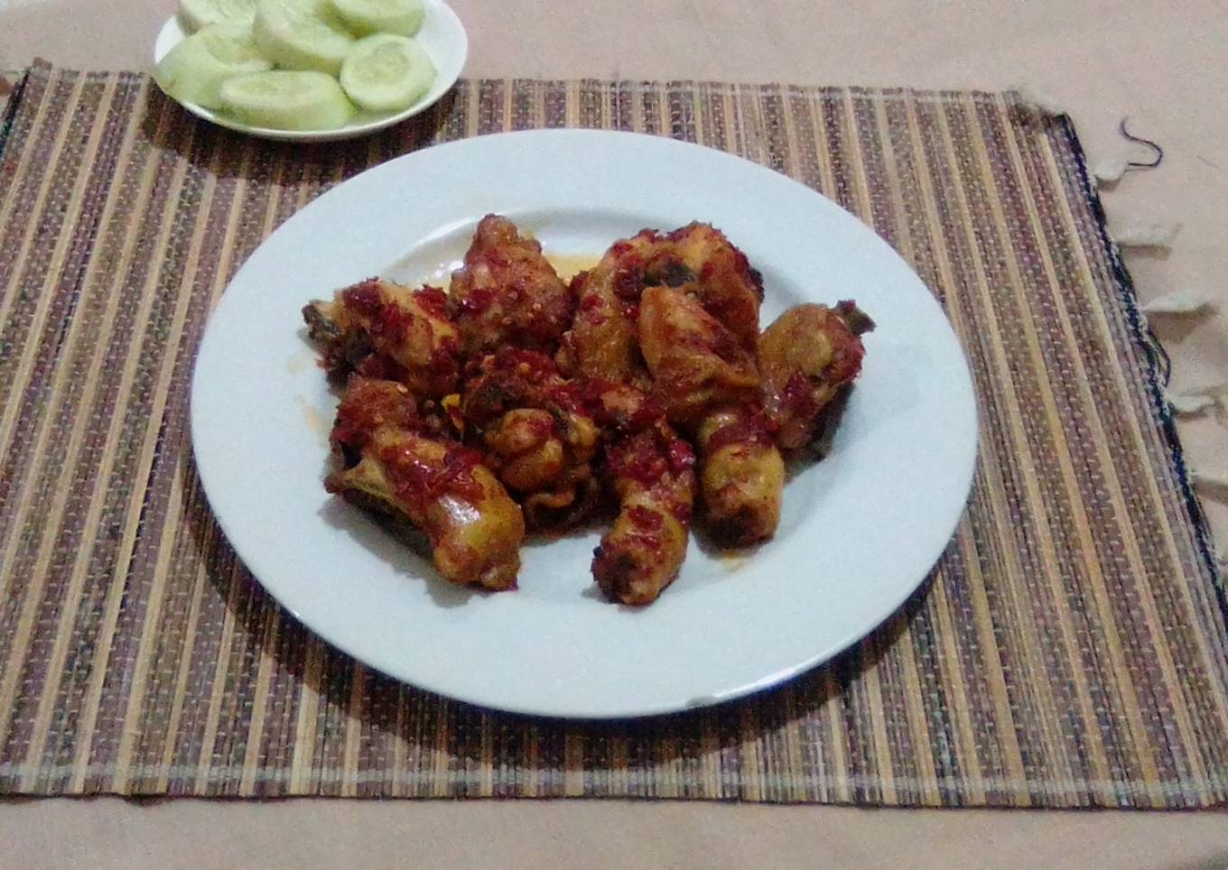 Ayam Goreng sambal balado #Pr_RecookRancakbana