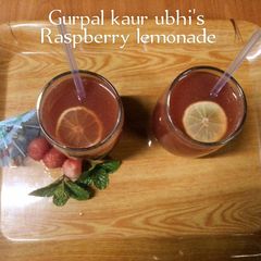 A picture of Raspberry lemonade.